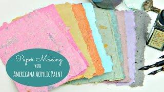 Make Your Own Paper I DecoArt®