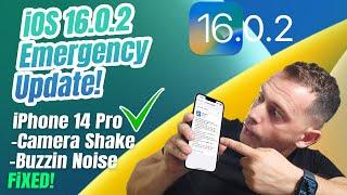 iOS 16.0.2 Urgent Update! iPhone 14 Pro Camera Shaking issue Fixed!