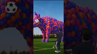 The mascot vibrato assistant placed on the football field is popular, co-produced, creative
