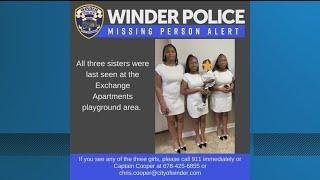 3 sisters reported missing in Winder