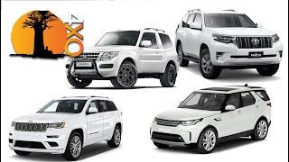 JEEP GRAND CHEROKEE, DISCOVERY, PAJERO, PRADO. The best 4x4 off-road SUVs