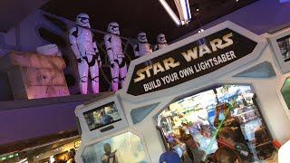 Build your own lightsaber at Disneyland and Droid Factory build a droid with Dan-O