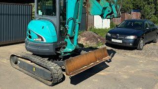 Обзор мини-экскаватора Kobelco SK 35 sr. 2016. 3000 м/ч 89265353599. Цена 3.850. #миниэкскаватор