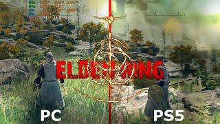 ELDEN RING PS5 VS PC Gameplay Comparison | RTX 3070 LAPTOP GPU | R7 5800H Testing all GRAPHIC MODES