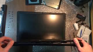 как разобрать ноутбук Packard Bell tx69