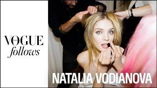 Natalia Vodianova : A Fashion Week night with the model for Naked Heart Fundation | #VogueFollows