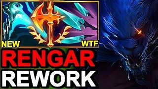 Wild Rift China Top3 Rengar Jungle - 18KILL NEW Rework Rengar Build Runes - Challenger Rank Gameplay