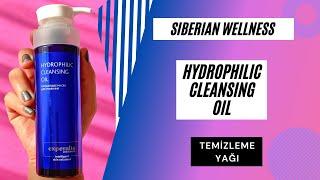 Siberian Wellness Hydrophilic Cleansing Oil Temizleme Yağı İncelemesi | Paket açma ASMR ve Deneyim