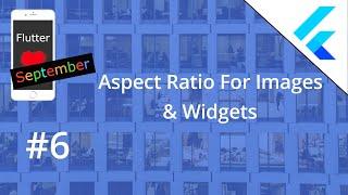 Flutter Tutorial - Aspect Ratio For Images & Widgets