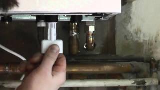 how to fill a worcester bosch 25si boiler with internal filling link