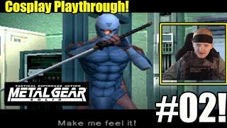 Who Is This Mysterious Ninja Attacking Us?-  Metal Gear Solid 1 Part 2