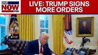 LIVE NOW: President Trump to sign more executive orders in Oval Office w/ Elon Musk