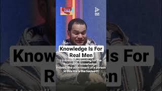 Knowledge Is For Real Men #shorts #islam #study