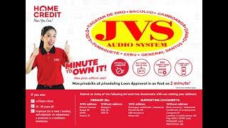 How to Avail Home Credit Loan in 7 Easy steps here @ JVS Audio System