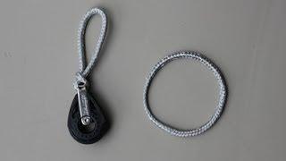 How to splice a Dyneema loop