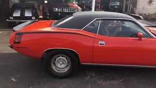 Sold 1970 Plymouth BH23 Barracuda “Cuda” 340 V8 Auto vitamin C Orange For Sale $57,900