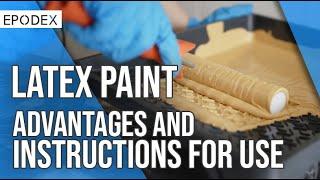 Coating walls and other surfaces with Latex Paint | EPODEX