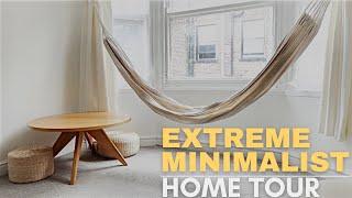 EXTREME MINIMALIST HOME TOUR feat. EVERYTHING I OWN