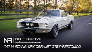 4K Test Drive 428 Cobra Jet GT500 1967 Ford Mustang Fastback Restomod - FOR SALE 18005627815