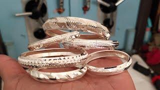 Latest Collection Silver kada design for men || Chandi da kada designs