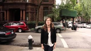 Nicole DeCosta on location in New York City