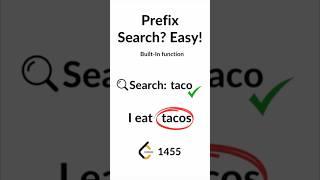 Leetcode 1455. Check if word occurs as prefix #Coding #DSA #Maths