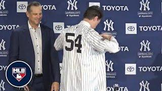 Max Fried introduced by the New York Yankees