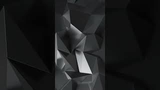 [R] luxury black polygon (Live)