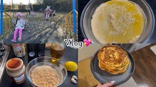 Vlog| Humus de casa| Am nevoie de idei pentru Vlogmas| Clatite americane la Thermomix #hummus #vlog