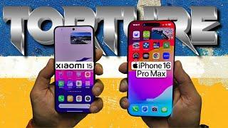 Xiaomi 15 vs iPhone 16 Pro Max 1 Hour Torture Test - A18 Pro vs Snapdragon 8 Elite - Who Survives?