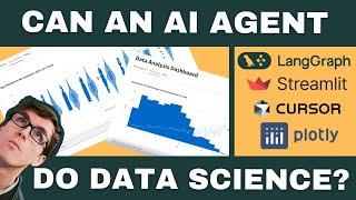 Can an AI Agent do Data Science? | Advanced Tutorial in LangGraph + Python + Cursor + Streamlit