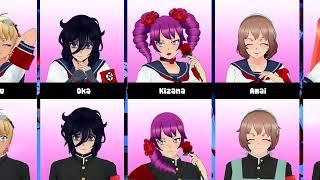 Yandere Simulator Characters Gender Swap