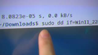 How to use dd to make bootable Windows ISO USB disk on Debian Linux