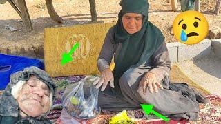 Calluses on the grandmother's hardworking hands, endless sadness in her loneliness