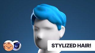 Easily Create Stylized Hair | A Happy Toolbox Tutorial