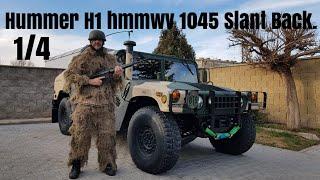 Hummer H1 1.díl  hmmwv 1045 Slant Back. Vojenská technika.