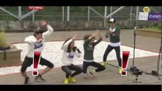 允兒 侑利 搞笑8字舞 YoonA Yuri Bouncing Dance!!