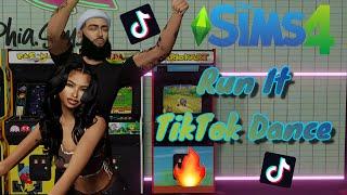 TikTok "Run It" TikTok Dance Animation for The Sims 4