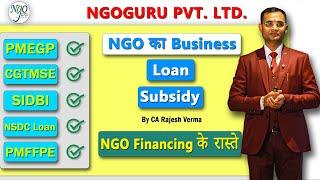 FINANCE FOR NGO & BUSINESS & LOAN FOR NGO