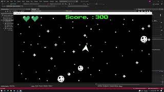 Asteroids made with SFML