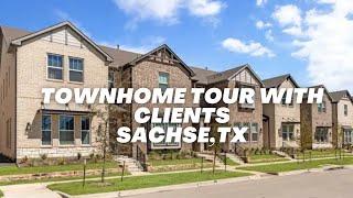 New Townhome Tours with Clients near Dallas in Sachse! #dallas #dallasrealtor #townhomes