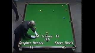 Hendry v Davis 1990 UK Final Shootout