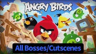 Angry Birds Classic: All Bosses and Cutscenes (Latest Version)