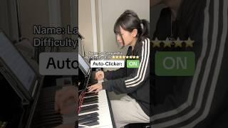 When a pianist uses AUTO-CLICKER  #piano #campanella #classical #fyp #shorts #lacampanella