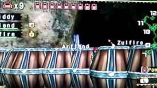 Monster Hunter Portable 2nd G on TV (3 Players)