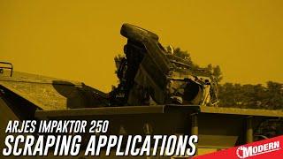 Arjes Impaktor 250 | Scraping Applications | Modern Equipment & Supply