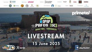 OPAP PAFOS 3x3 2025 | LIVESTREAM