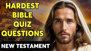 Who Asked Jesus? - 25 Bible Questions About The Book New Testament | The Bible Quiz