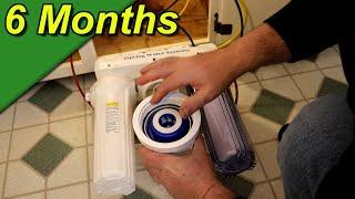 6 Month Filter Change iSpring Under Sink Reverse Osmosis Filter RCC7AK | The Fixit Shed