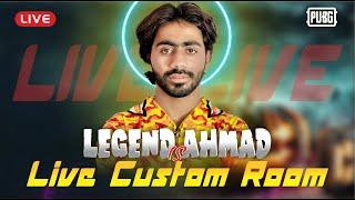 Live Custom Room || Win UC || Legend Ahmad